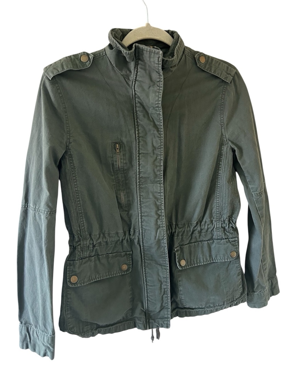 Army Green 100% Cotton Jacket